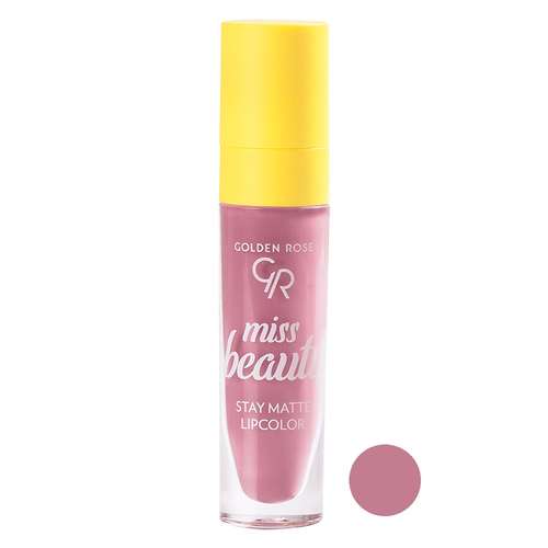 رژ لب مایع گلدن رز مدل stay matte شماره 04