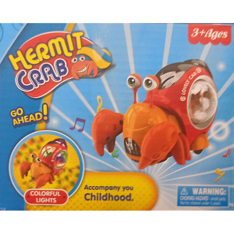 اسباب بازی مدل خرچنگ موزیکال