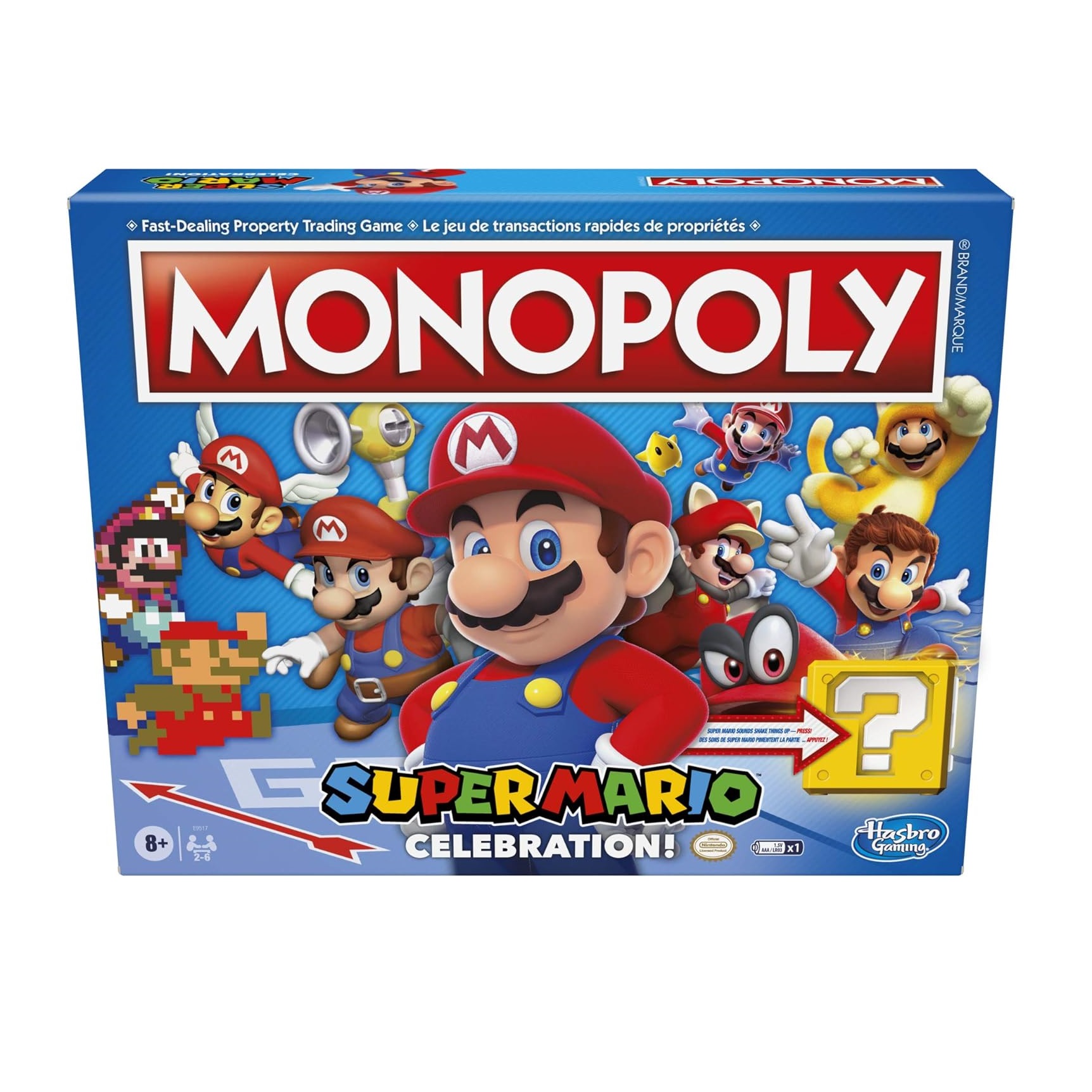 بازی فکری هاسبرو مدل Monopoly Super Mario Celebration کد E9517