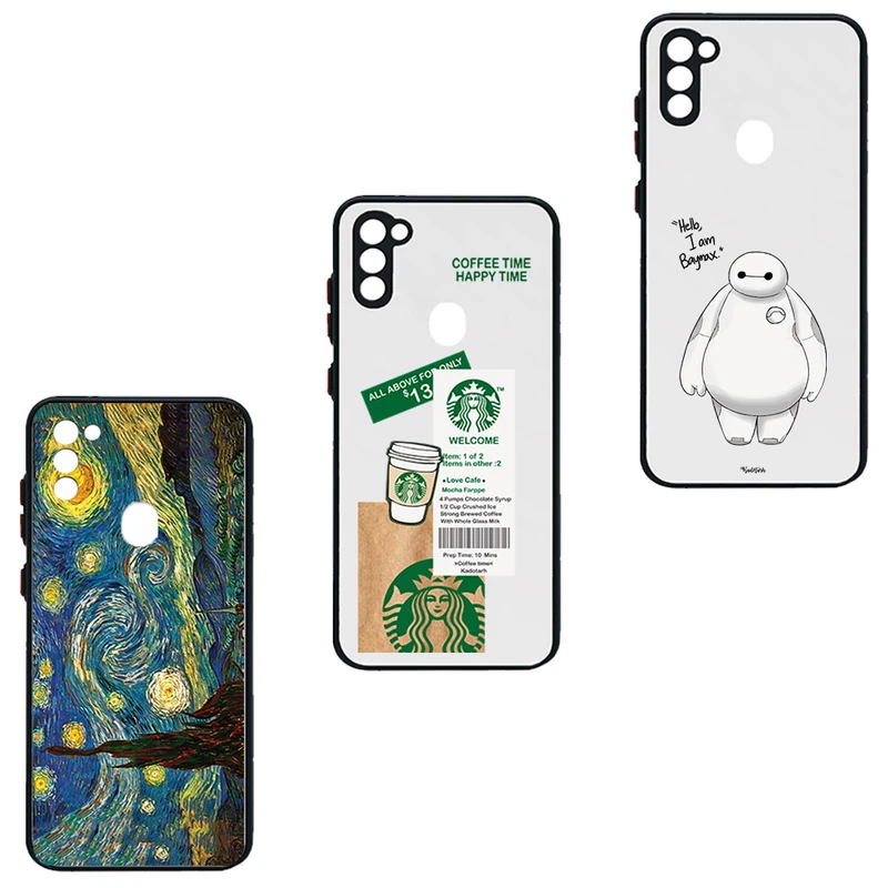 کاور طرح Combo-A01 مناسب برای گوشی موبایل سامسونگ Galaxy A11 مجموعه سه عددی