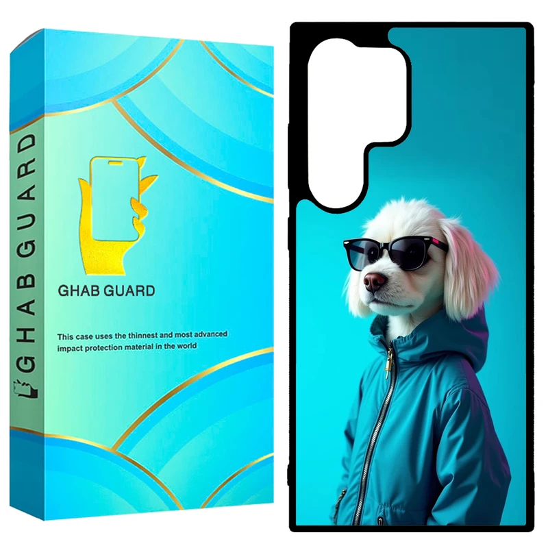 کاور قاب گارد طرح سگ مدل GCHPD24U مناسب برای گوشی موبایل سامسونگ Galaxy S24 Ultra 5G