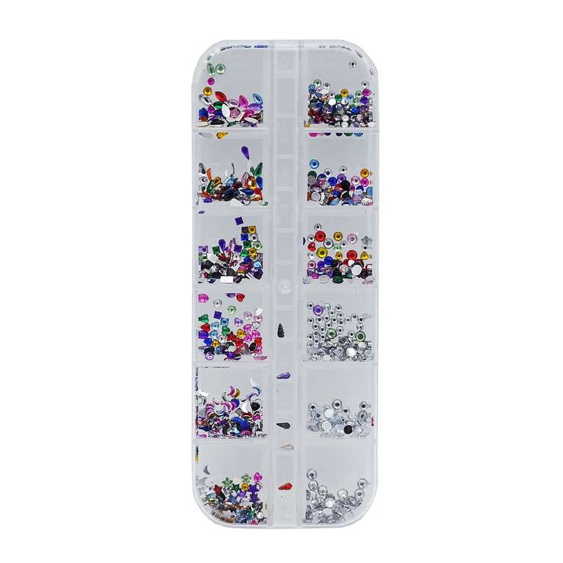 مجموعه نگین ناخن مدل N011