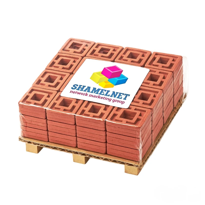 ساختنی 120 قطعه  شاملنت مدل آجرمینیاتوری پنجره ای طرح ماکت ساز کد S-120