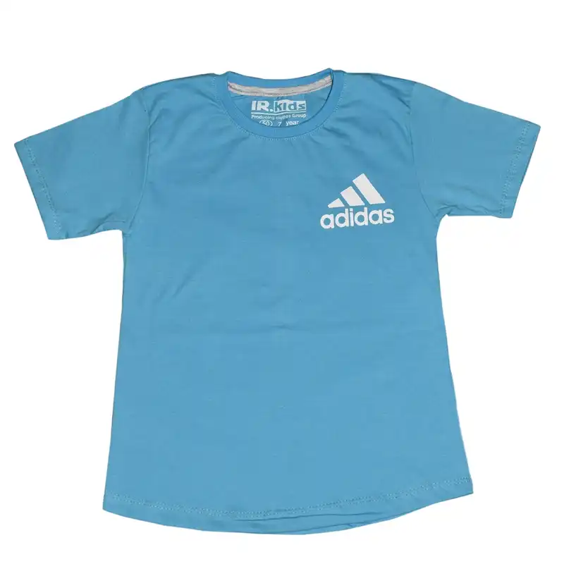 ست تی شرت و شلوارک پسرانه مدل بهار رنگ آبی