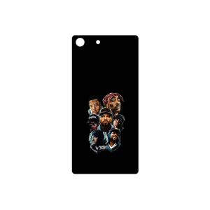 MAHOOT Great Rappers Digital Art Cover Sticker for Sony Xperia M5