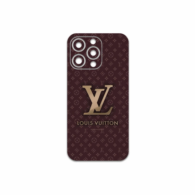 برچسب پوششی ماهوت مدل LOUIS-VUITTON-Logo مناسب برای گوشی موبایل اپل iPhone 13 Pro Max