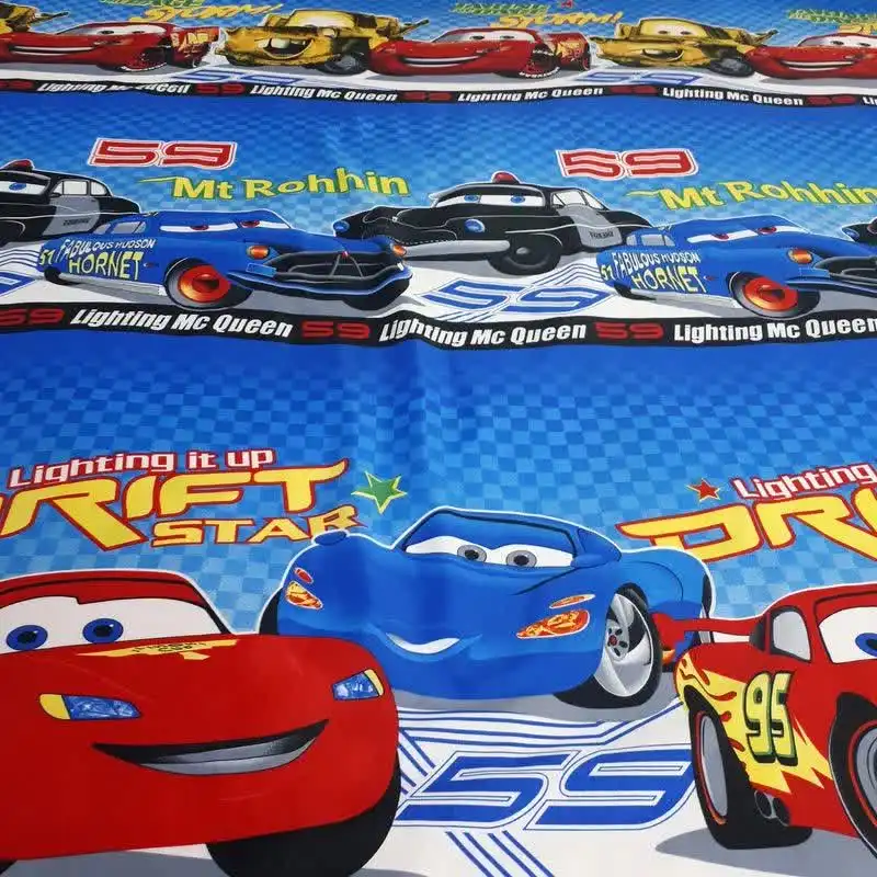 روکش لحاف مدل سگ نگهبان و مک کویین یک نفره سایز 160x220 سانتی متر