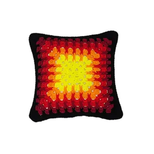 کاور کوسن بافتنی طرح تابان کد 936