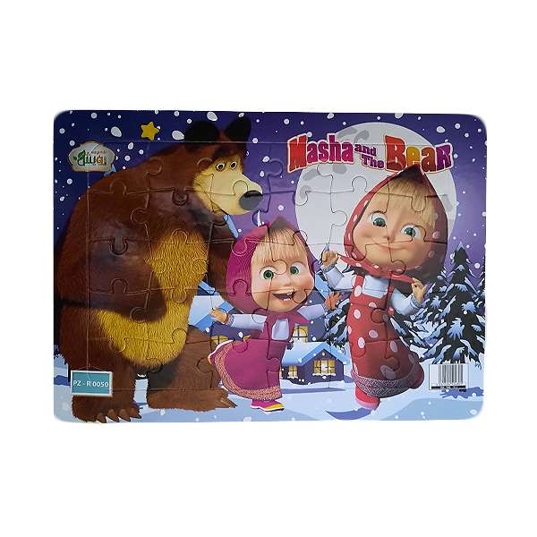 پازل 30 تکه مدل ماشا و خرس کد 0050