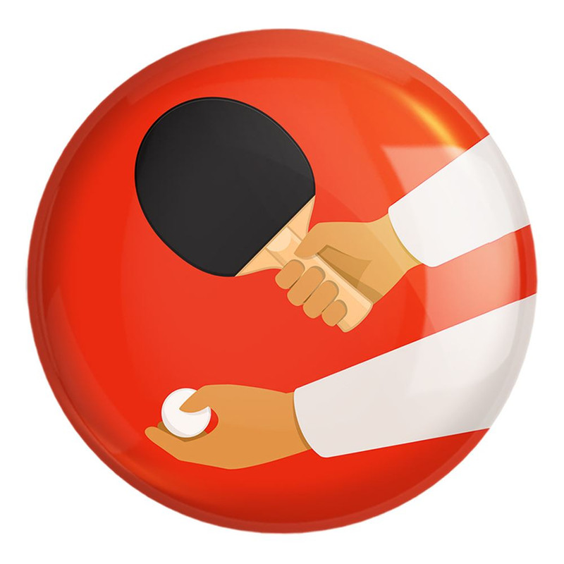 پیکسل خندالو طرح پینگ پنگ Ping Pong کد 27997 مدل بزرگ