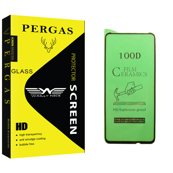 محافظ صفحه نمایش سرامیکی وایلی نایس مدل Pergas Glass مناسب برای گوشی موبایل هوآوی Y9s