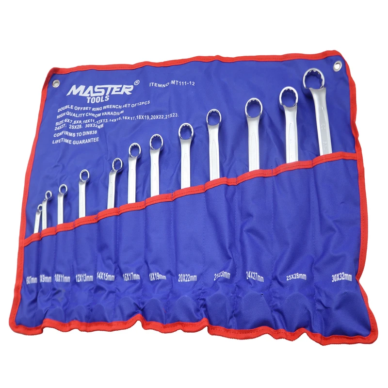 آچار دو سر رینگی مستر مدل YP-12PCS-6-32MM  مجموعه 12 عددی 