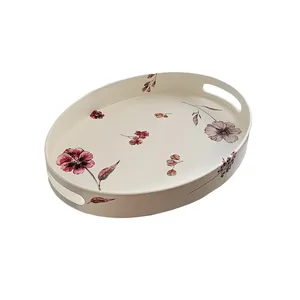 سینی دسته دار مدل چوبی سایز 40*30 سانتی متری