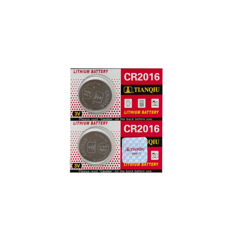 باتری سکه ای تیانکیو مدل CR2016 بسته ۲ عددی
