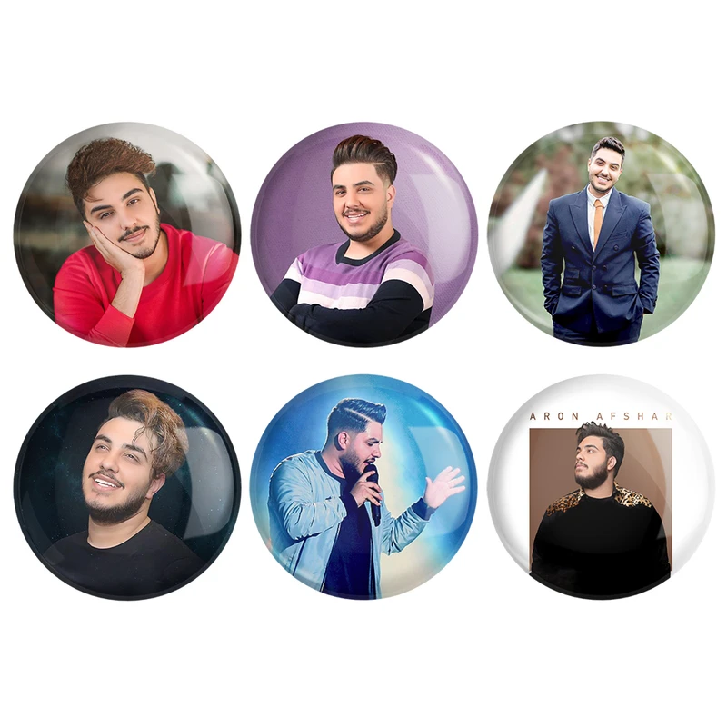 مگنت خندالو طرح آرون افشار کد 253A مجموعه 6 عددی