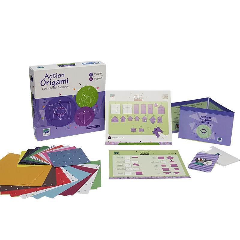 آموزش اوریگامی اوریمان مدل junior بسته 3 عددی