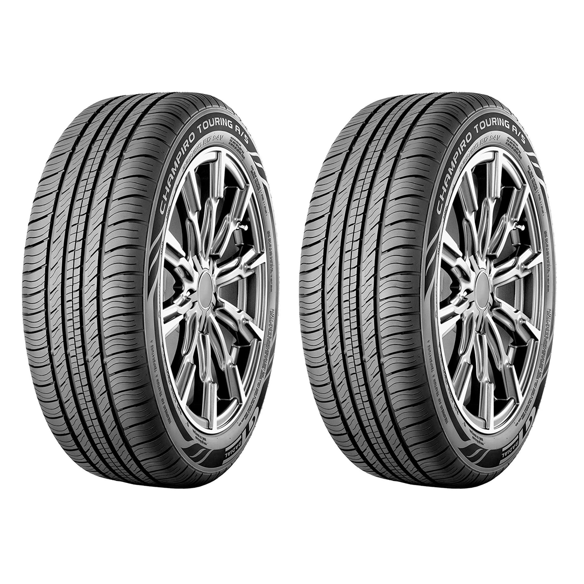 لاستیک خودرو جی تی رادیال مدل TOURING A/S سایز 225/50R18 - دو حلقه