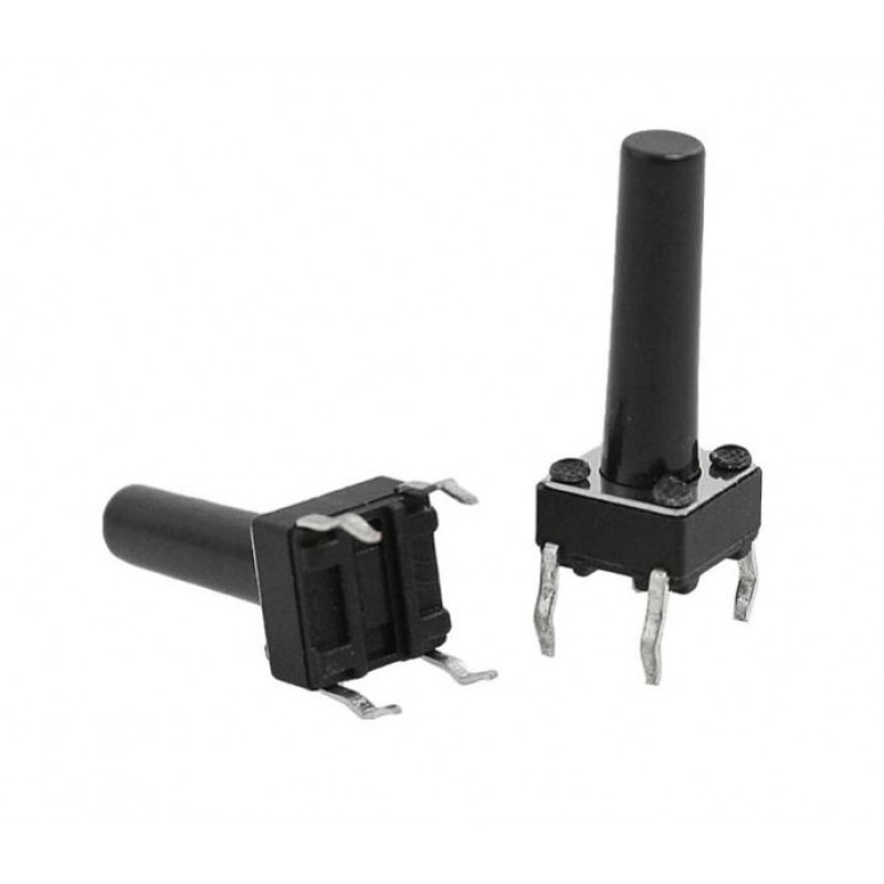 میکرو سوئیچ مدل Vertical-6×6×21-4P بسته 5 عددی