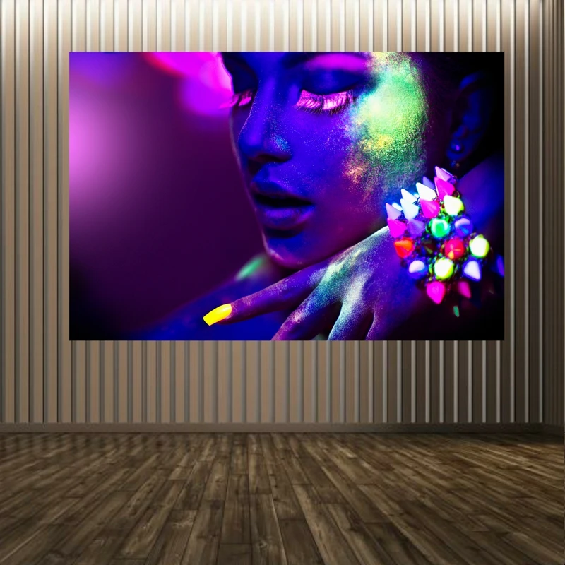 پوستر پارچه ای طرح شاین مدل چهره کد PP2517