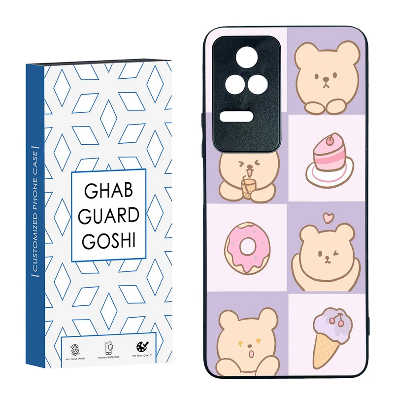 کاور قاب گارد گوشی طرح عروسکی کد TPU-043 مناسب برای گوشی موبایل شیائومی  Redmi K40S / Poco F4 5G