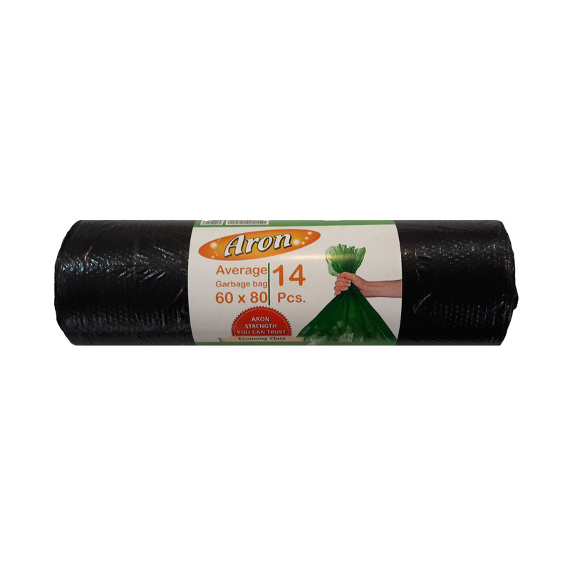 کیسه زباله آرون مدل AG-6080 رول 14 عددی