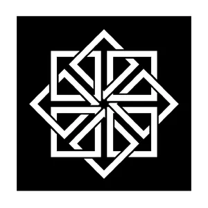شابلون باتیس آرت طرح اسلیمی کد 09