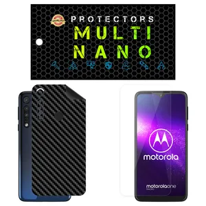 Multi Nano X-SFC Screen Protector For Motorola One Macro with back skin