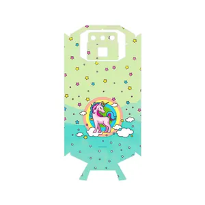 MAHOOT Rainbow unicorn adventure Cover Sticker for Doogee S70