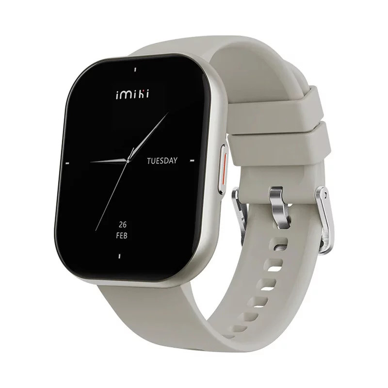 ساعت هوشمند ایمیکی مدل MHD WATCH CALL SE1 NEW دارای قابلیت های قابلیت مکالمه از طریق بلوتوث، کنترل موسیقی (Music Player) بند سیلیکون