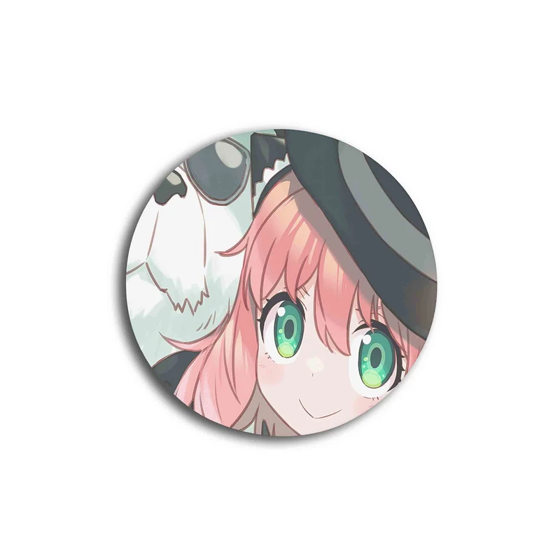 زیر لیوانی مدل انیمه آنیا خانواده اسپای کیوت کد 158 Spy × Family