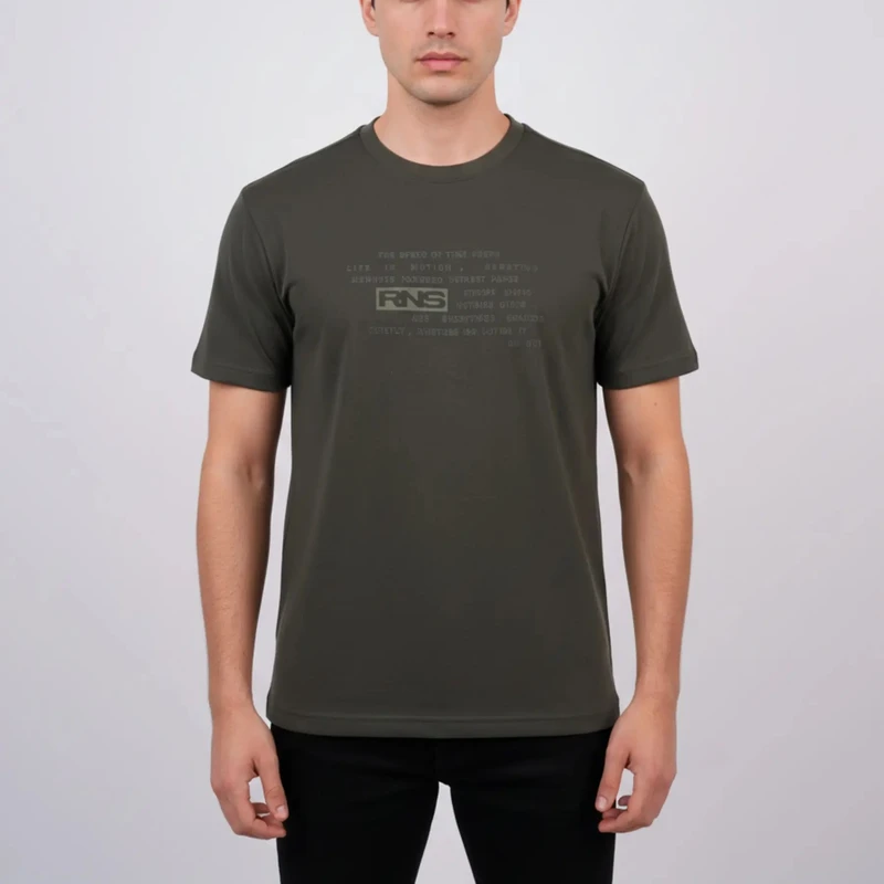تی‌شرت آستین کوتاه یقه گرد مردانه مدل BM-NB-12022769