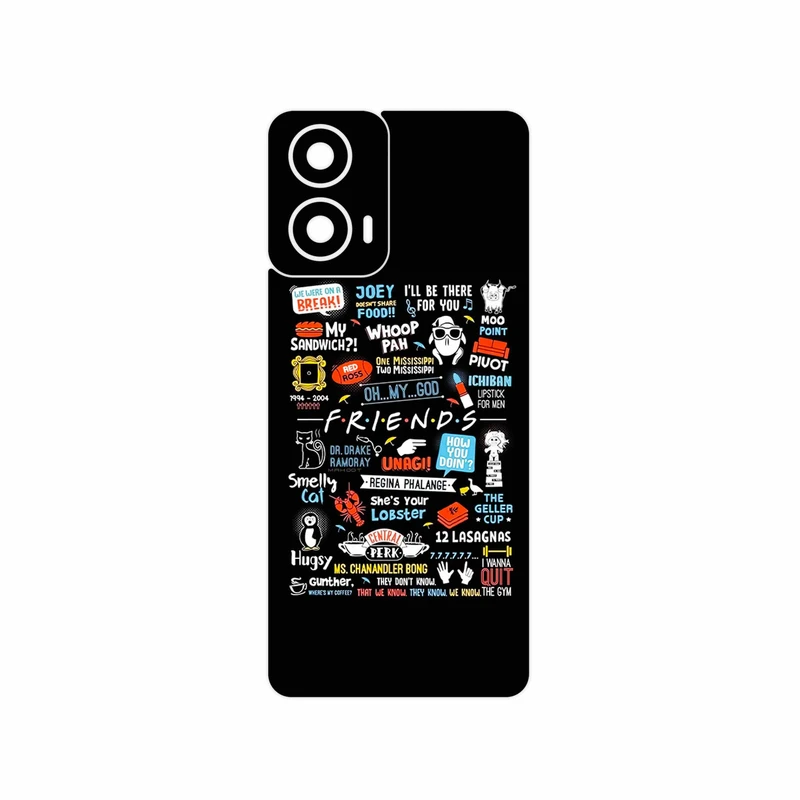 برچسب پوششی ماهوت مدل Friends 2 مناسب برای گوشی موبایل موتورولا Moto G24