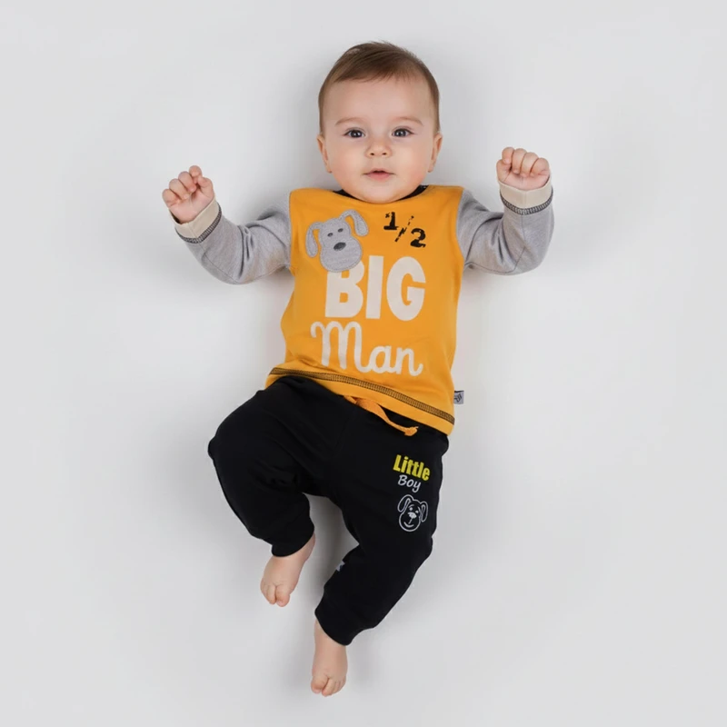 ست تیشرت و شلوار پسرانه مدل Big man