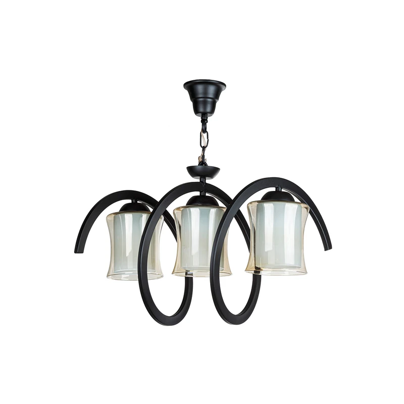 چراغ آویز 3 شعله چشمه نور کد B2651/3BK