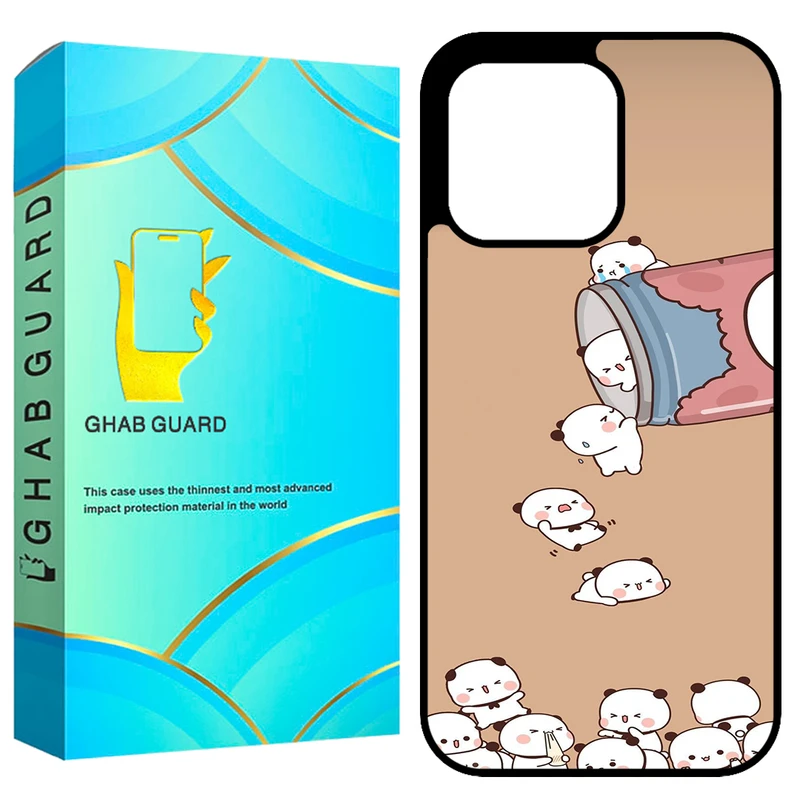  کاور قاب گارد طرح پاندا مدل GCHP13P مناسب برای گوشی موبایل اپل iPhone 13 Pro