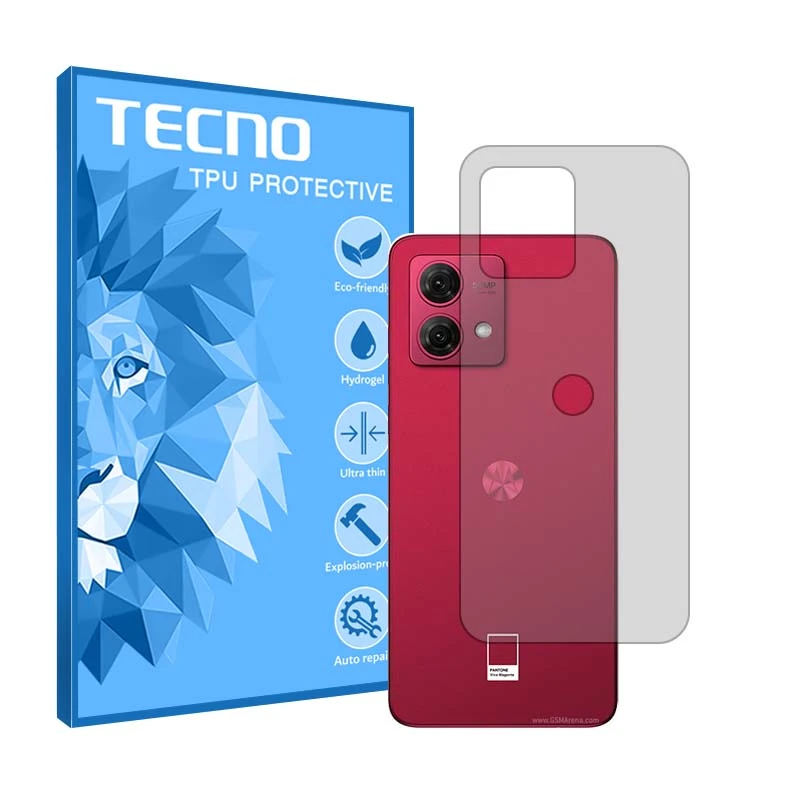 محافظ پشت گوشی شفاف تکنو مدل HyGEL مناسب برای گوشی موبایل موتورولا Moto G84