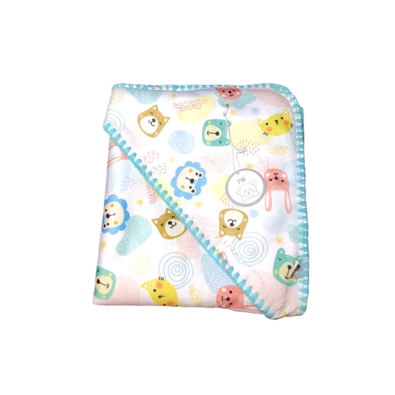 پتوی نوزاد مادرکر مدل شیر سایز 80x80 سانتی متر