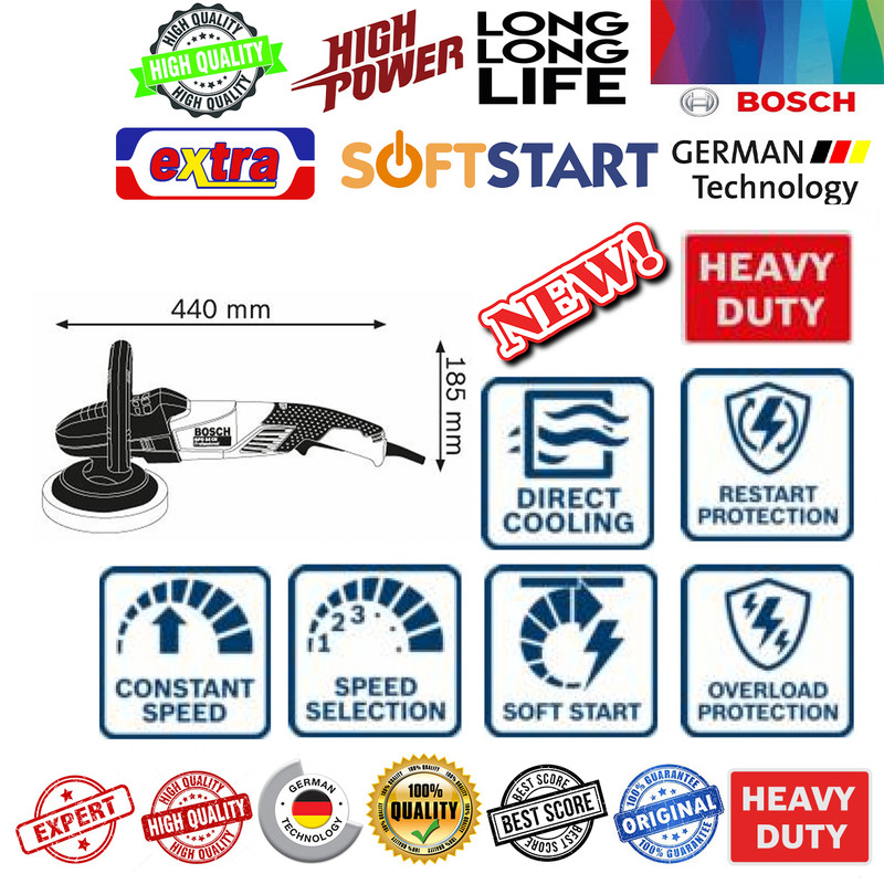 دستگاه پولیش بوش مدل GPO 14 CE 3 Extra