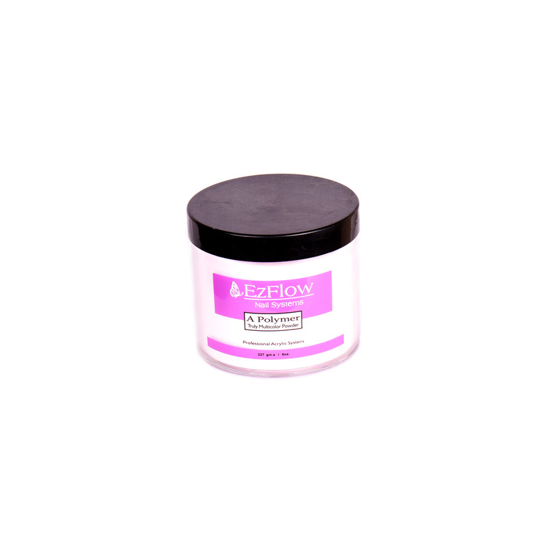 پودر اکرلیک کاشت ناخن ازفلو مدل A POLYMER حجم 300 میلی لیتر