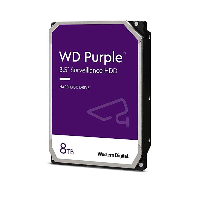 هارددیسک اینترنال وسترن دیجیتال مدل Purple WD84PURZ ظرفیت 8 ترابایت