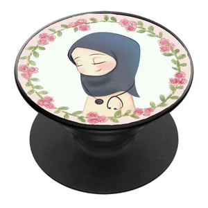 پایه نگهدارنده گوشی موبایل پاپ سوکت مدل دخترک ناز کد 23