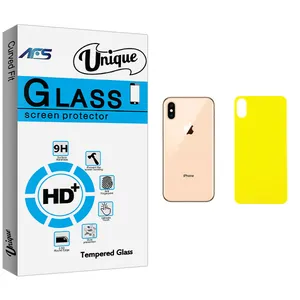 AFS Unique Glass Back Protector For Apple iPhone XS