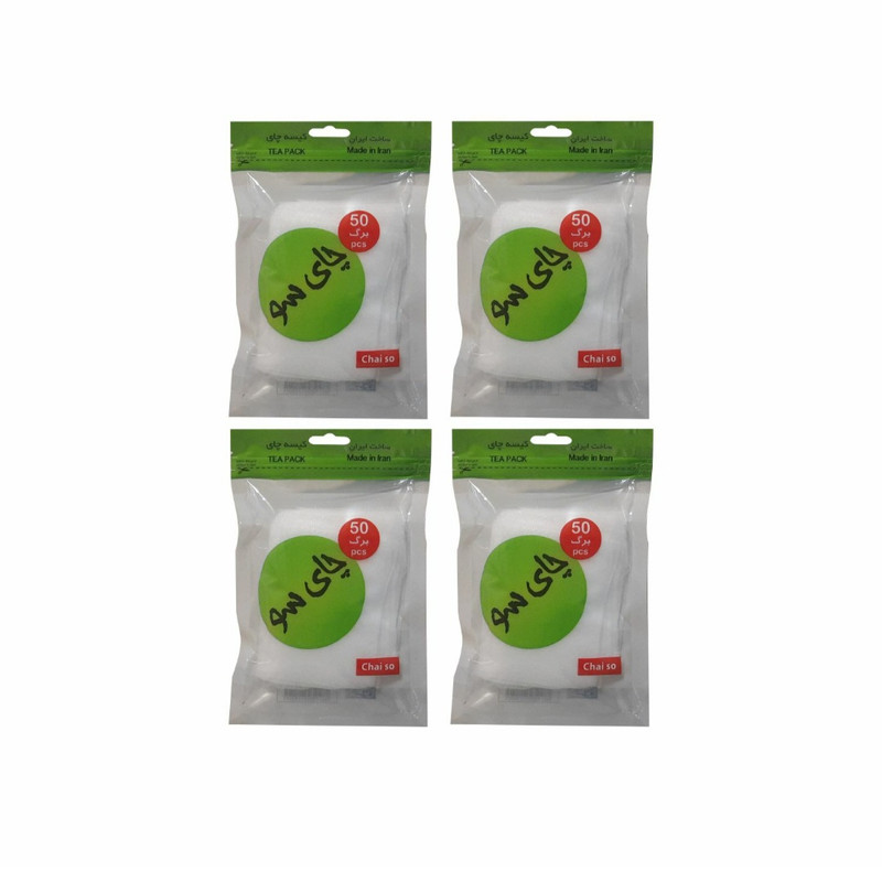 فیلتر چای چای سو مدل 2025 4 بسته 50 عددی