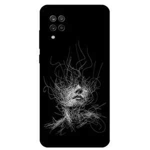 Megafone Face Sketch 7423 Cover For Samsung Galaxy M22