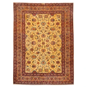 فرش دستباف قدیمی نه و نیم متری سی پرشیا کد 156152