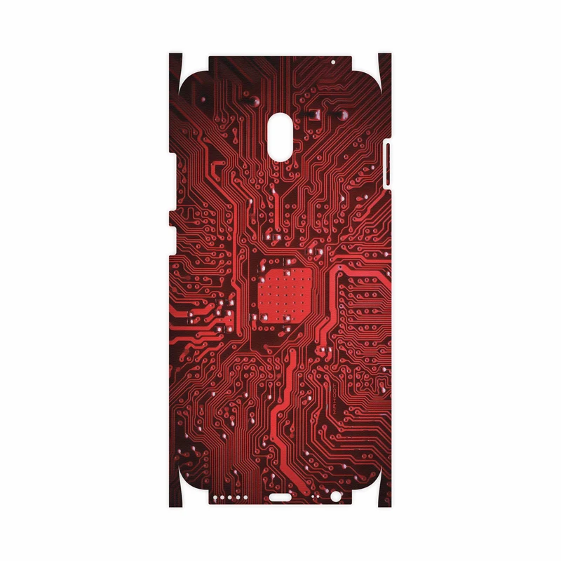 برچسب پوششی ماهوت مدل Red Printed Circuit Board-FullSkin مناسب برای گوشی موبایل شیائومی Redmi 8A