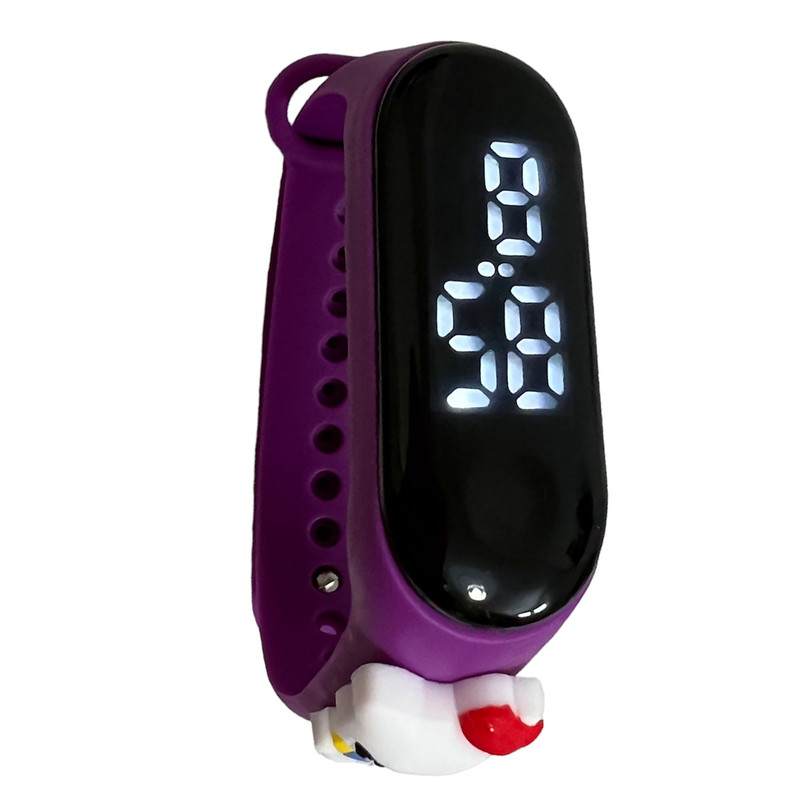 ساعت مچی دیجیتال بچگانه مدل ضد آب سیلیکونی کیتی فانتزی