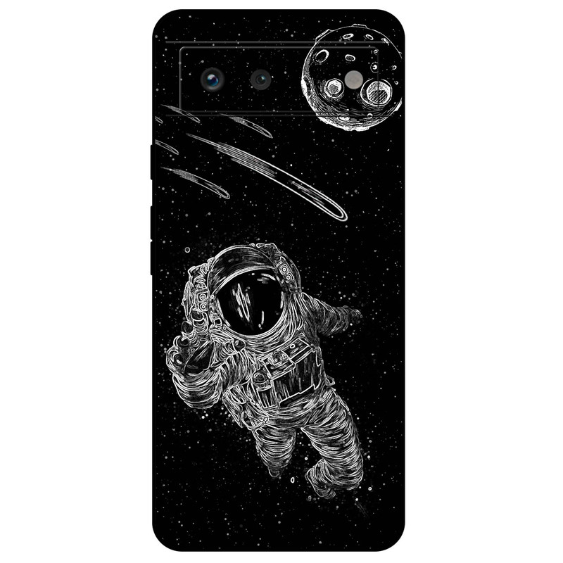 کاور مگافون طرح فضانورد مدل 1368 مناسب برای گوشی موبایل گوگل Pixel 6A