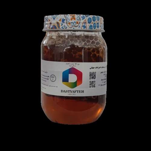 عسل طبیعی موم و شهد دست یافته - 650 گرم 