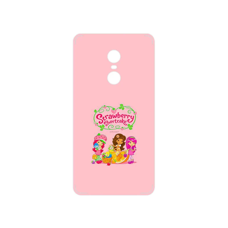 برچسب پوششی ماهوت مدل Strawberry Shortcake مناسب برای گوشی موبایل شیائومی Redmi Note 4